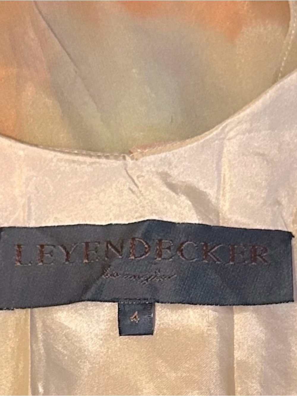 Leyendecker Los Angeles Silk Mini Dress EUC - Picture 4 of 5